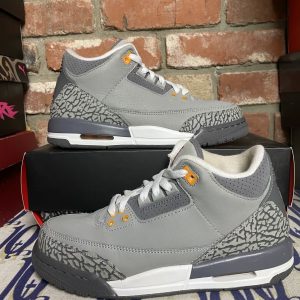 Jordan 3 Cool Grey (GS) - Size 6Y