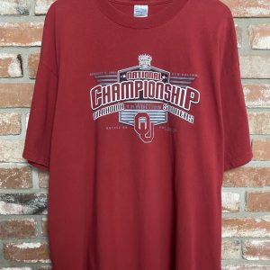 2004 OU National Championships Tee - Size XX-Large